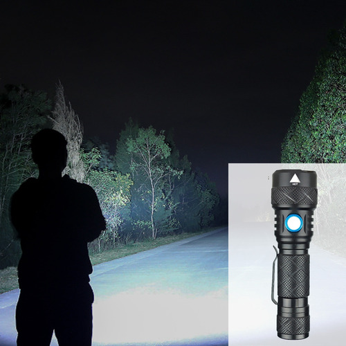 Linterna Z New Strong Light Con Carga Usb, Largo Alcance 756