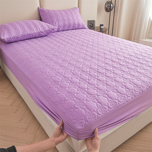 Sábana Bajera Ajustable Impermeable, Suave Y Acolchada, Hote