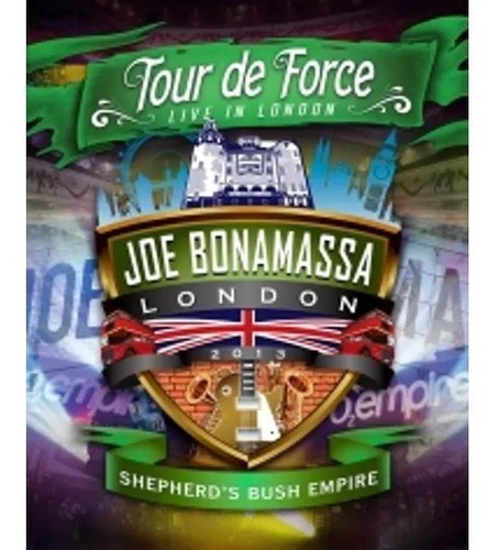 Dvd Joe Bonamassa - Tour De Force Live In London 2013 Sheph