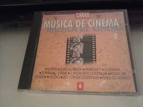 Cd - Música De Cinema - Caras - 6