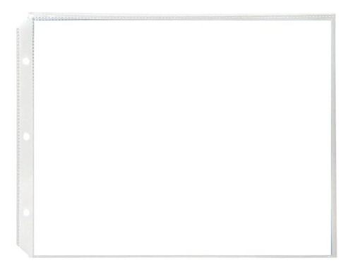 Protector De Hojas Transparente Tamaño Carta Horizontal