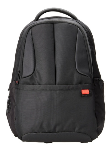 Mochila Business Ikonn Laptop I Preta Samsonite Cor Preto Desenho do tecido Liso