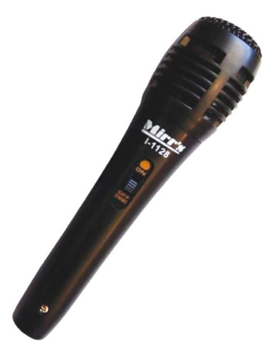 Microfono Dinamico Karaoke + Soporte + Pipeta Color Negro