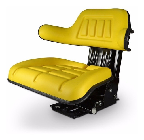 Butaca Para Tractor Universal Asiento Agricola Amarilla