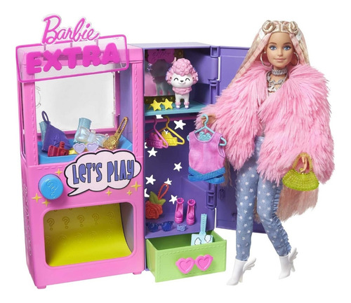 Closet Barbie Extra 20 Accesorios. Seleccionador De Estilo