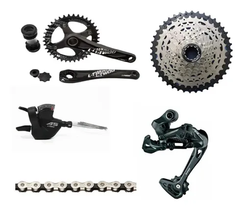 Set Grupo Transmision Ltwoo 1x9 Completo - Oscar Bikes