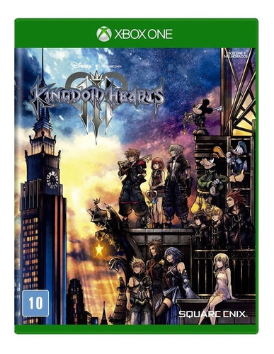 Jogo Mídia Física Kingdom Hearts 3 Para Xbox One