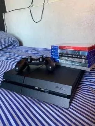 Playstation 4 Usado Sony Ps4 500gb Fat - Escorrega o Preço