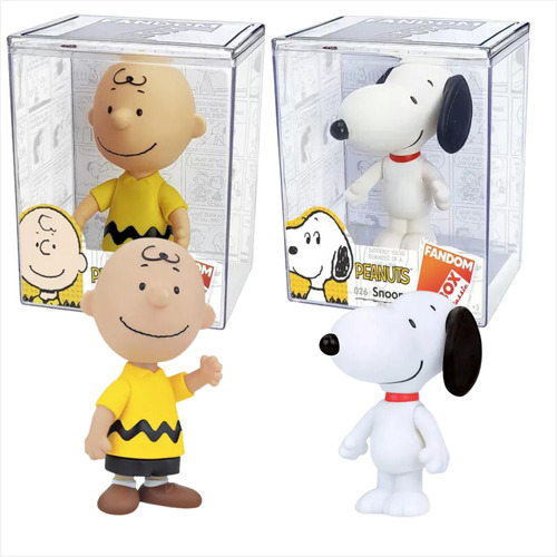 Kit Fandom Box Peanu Snoopy E Charlie Brown Colecionador