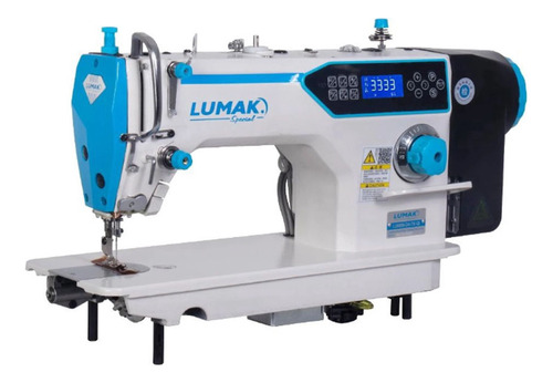 Maquina Costura Eletronico Reta Direct Drive Lumak 220v