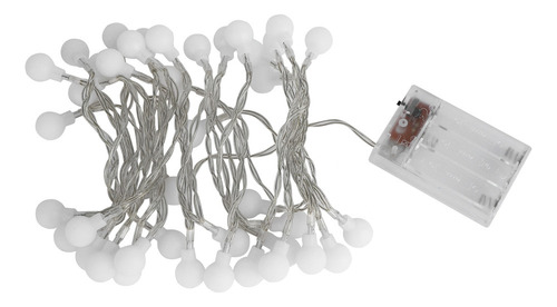 String Light, 4,2 M, 40 Luces Led, Impermeables, Funciona Co