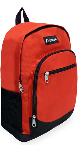 Mochila Informal Everest Con Bolsillo Lateral Malla, Talla