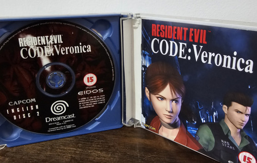 Resident Evil Code Veronica - Juego Original Sega Dreamcast (Usado)