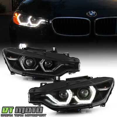 2012-2015 Bmw F30 320i 328i 335i Hid W/afs Black Led 3d  Yyk