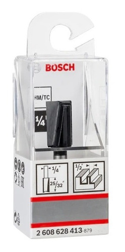 Fresa De Ranurar Bosch 1/4''x12.7mm