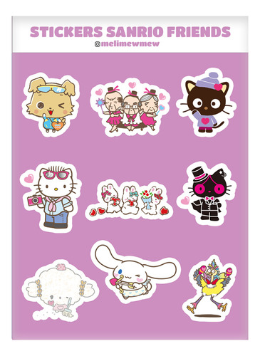 Stickers Sanrio And Friends 03