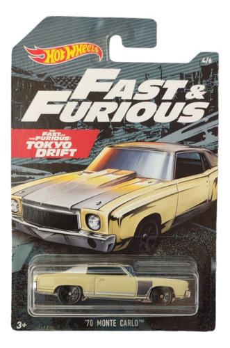 Monte Carlo 1970 Rápido Furioso Fast Hot Wheels Original