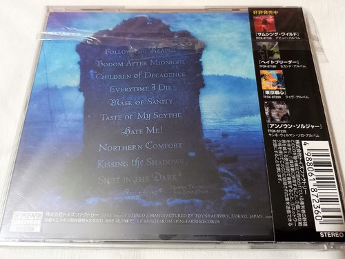 Children Of Bodom - Follow The Reaper Cd 1era Ed. Japonesa (Usado)