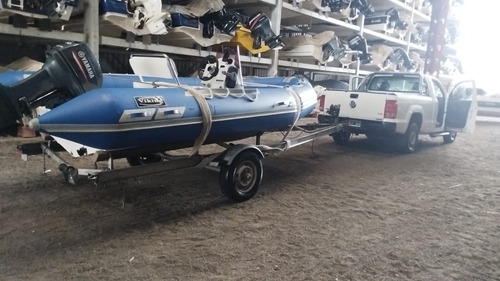 Semirrigido Gomón Viking 4,90 Con Motor Yamaha 40hp Año 2024