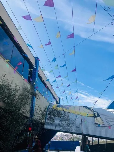 Kit Com 40 Metros Bandeirinha Bandeira Festa Junina Arraiá