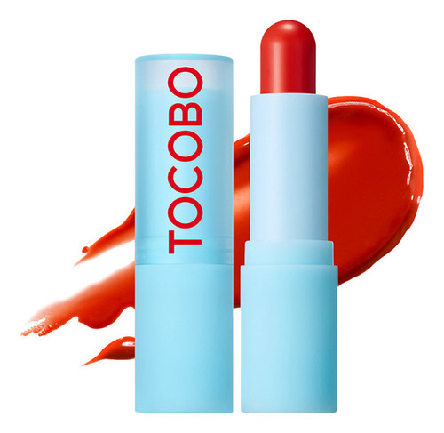 Glass Tinted Lip Balm 013 Tangerine Red 3.5gr- Tocobo