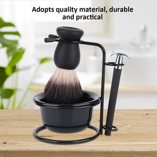 Homens Barba Jogo De Barbear Profissional Seguro Brush Tigel