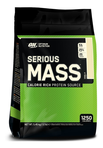 Serious Mass X 12 Lb Optimum Nutrition Invima + Shaker