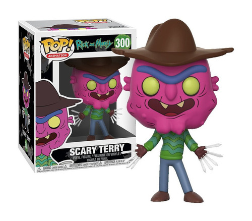 Funko Pop Scary Terry #300 De Rick And Morty Regalosleon