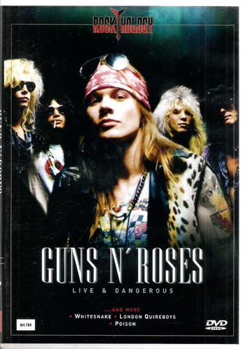 Dvd Guns N' Roses - Live & Dangerous