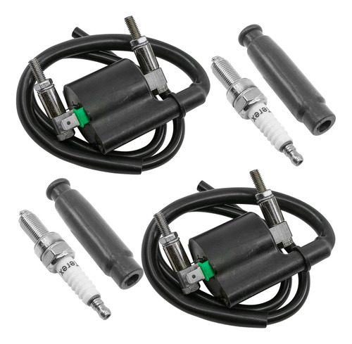 Caltric 21121-0039 92070-0022 Ignition Coil W/spark Plug Cch