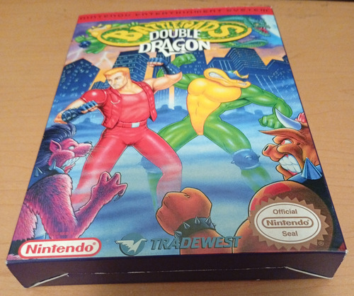 Battletoads And Double Dragón (caja Custom) Nintendo Nes (Reacondicionado)