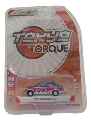 Auto Coleccion Datsun 510 1972 Greenlight Tokio Torque