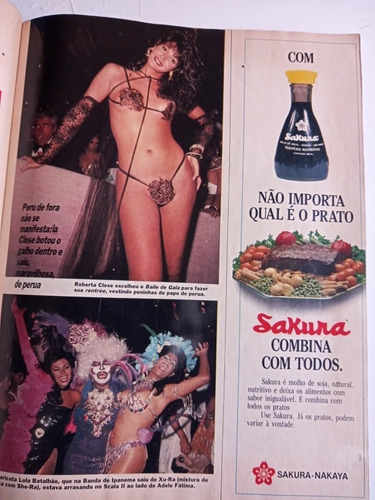 Revista Manchete N 1821 De 1987 (Usado)