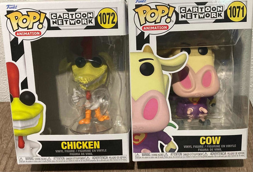 Funko Pop Paquete La Vaca Y El Pollito Cartoon Network