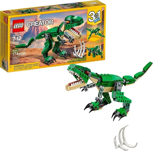 Lego Creator Jgo Construccion Dinosaurio 3 En 1