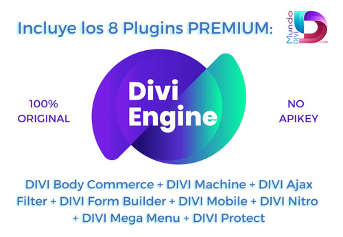 Divi Engine Woocommerce Para Wordpress - Licencia Vitalicia