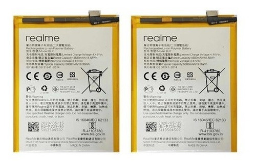 Batería Realme 5 5i 5s C3 C11 C21  Blp729 30 Dias Garantias