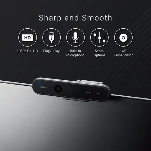 Elecom Facial Recognition Windows Hello Full Hd 1080p