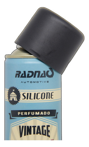 Silicone Spray Automotivo Vintage Invict Man 400ml Radnaq Cor Incolor