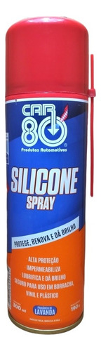 Silicone Spray Para Borrachas De Portas E Canaletas Car 80