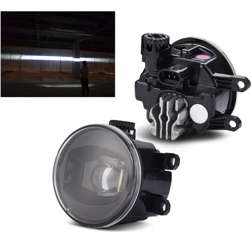 2 Faros Antiniebla Led Siemid Compatibles Con Toyota Rav4 Ta