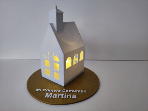 Centros De Mesa Comunión- Bautismo Blanco
