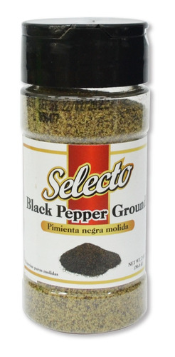 Condimento Pimienta Negra Molida Selecto - g a $244
