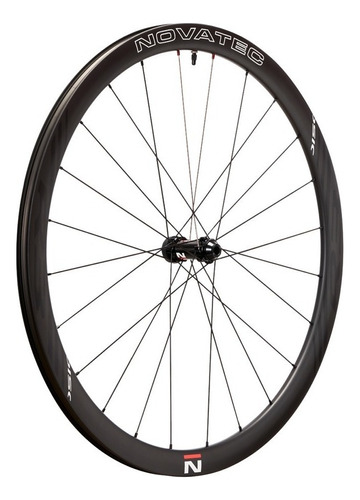 Ruedas Bicicleta Ruta Novatec R3 Disco 30 Mm Carbono Color Negro