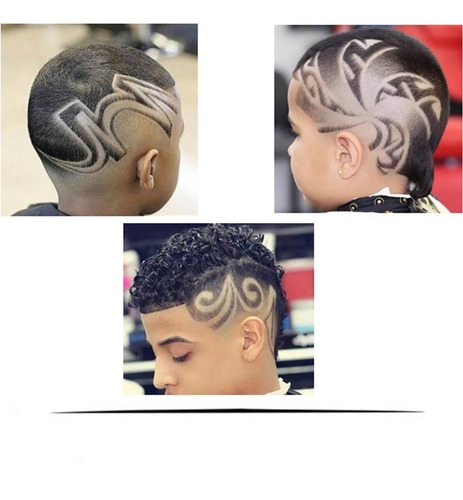 Imagen 7 de 9 de Lápiz Micro Navaja Doble Filo Prof. Barbería + 20 Repuestos