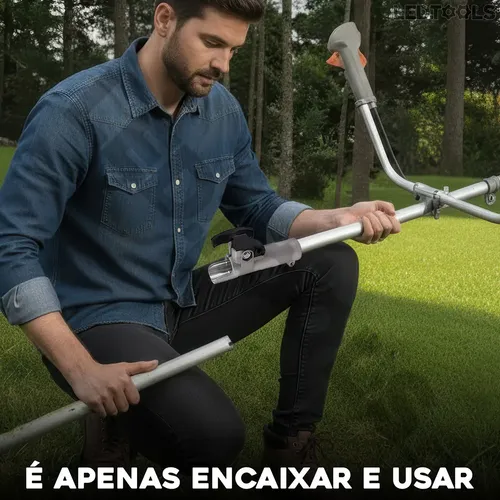 Junção Conector Conexão Do Tubo Roçadeira Terra | MercadoLivre