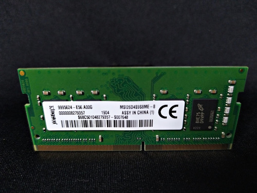 Imagem 6 de 8 de Kit Memória Ram Notebook Kingston Ddr4 2600mhz 2x8gb