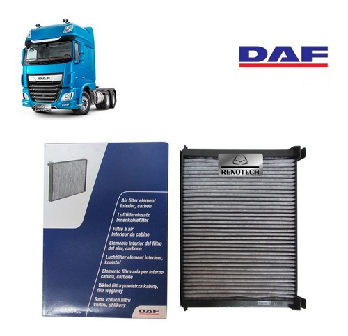 Filtro De Ar Da Cabine Daf Xf 460 510 530 1953596