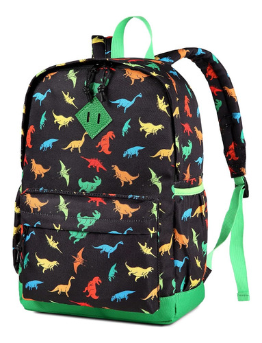 Mochila Escolar Vaschy Con Diseno De Dinosaurio