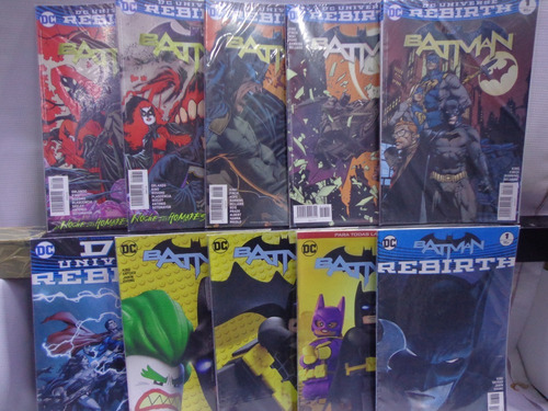 Batman Rebirth Completo Dc Televisa 2017-2019